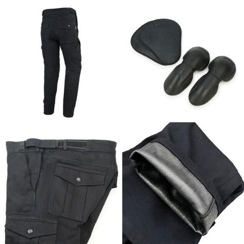 レディース ウインドガードカーゴストレッチコットンパンツルーズフィット