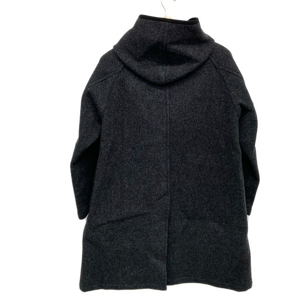 DANTON(ダントン) コート サイズ36 S メンズ美品 - ダークグレー×黒