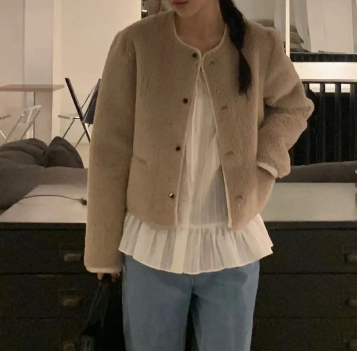 ベルガモット デルラ ショート ムートン