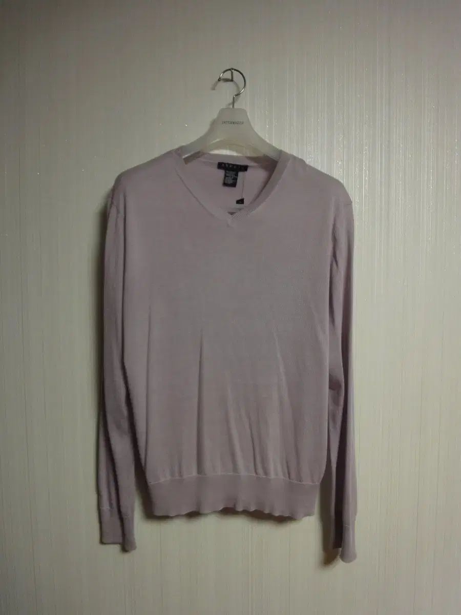 Theory 띠어리 シルク Vネック ニット