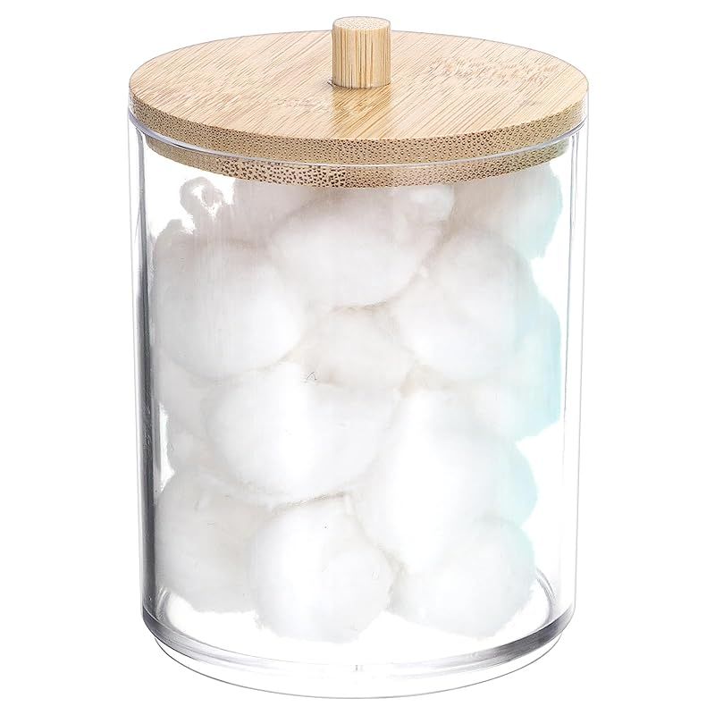 Sumnacon 3個セット綿棒収納ケース 綿棒ホルダー 透明アクリル綿棒収納