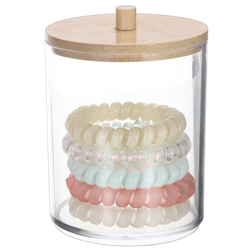 Sumnacon 3個セット綿棒収納ケース 綿棒ホルダー 透明アクリル綿棒収納