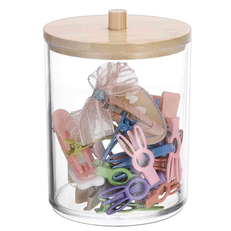 Sumnacon 3個セット綿棒収納ケース 綿棒ホルダー 透明アクリル綿棒収納