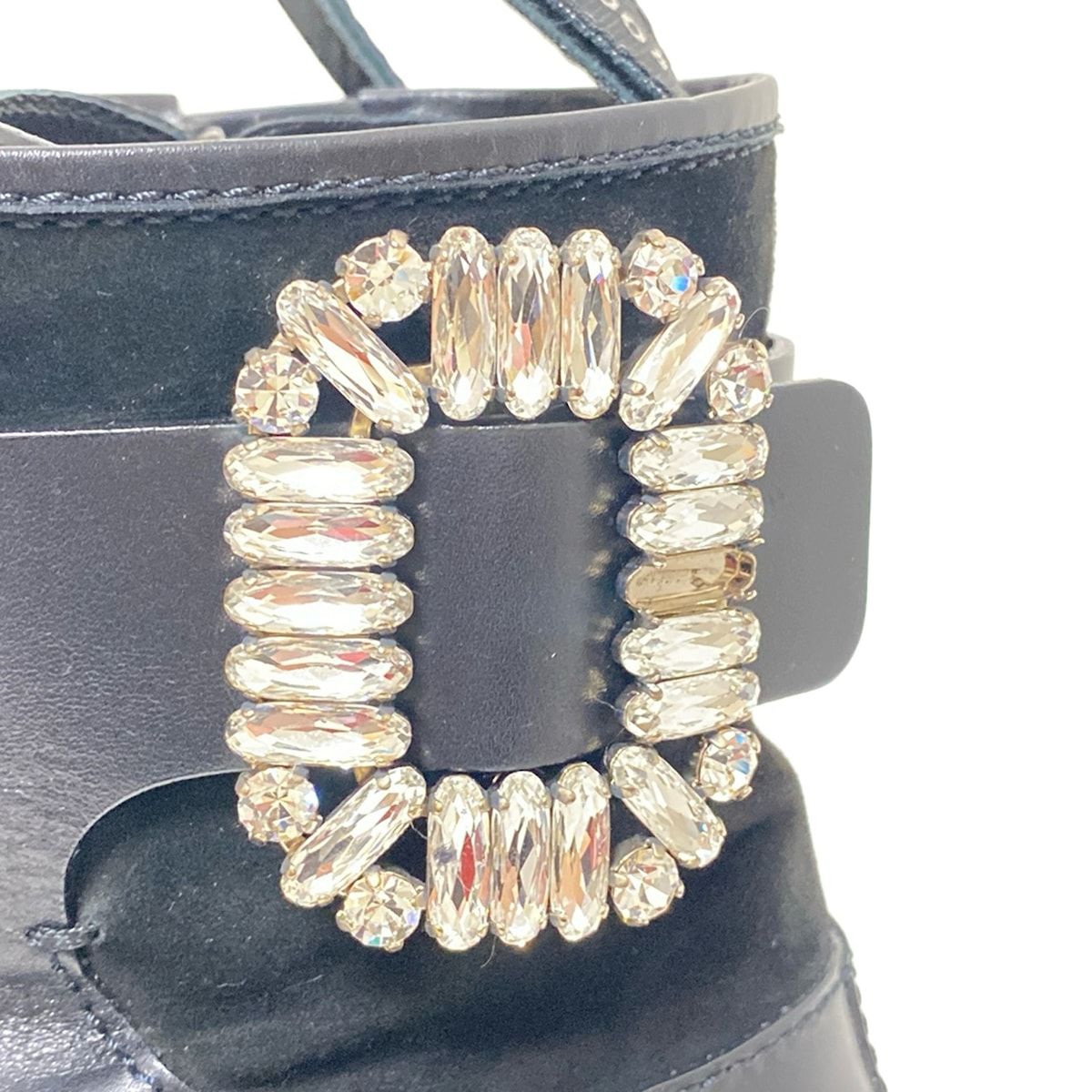 ビジュー レザー