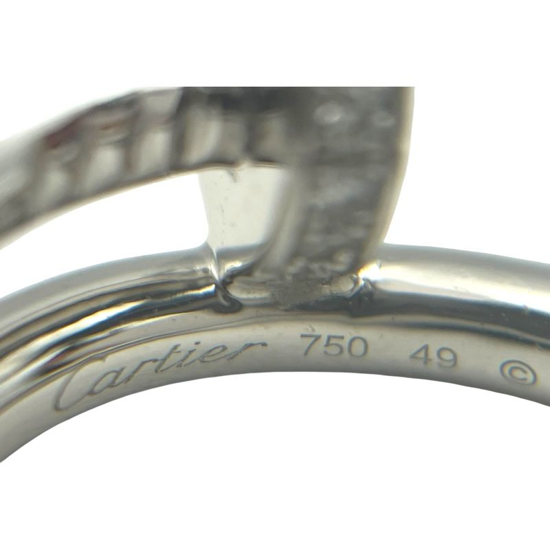 カルティエ Cartier ジュストアンクルダイヤリング ホワイトゴールド 750 ジュエリー FORTGASGNV_COM_BR