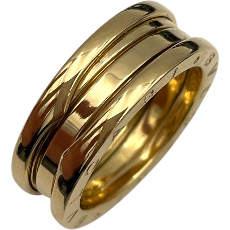 ブルガリ BVLGARI ビーゼロワンリング3バンド S ゴールド 750 ジュエリー