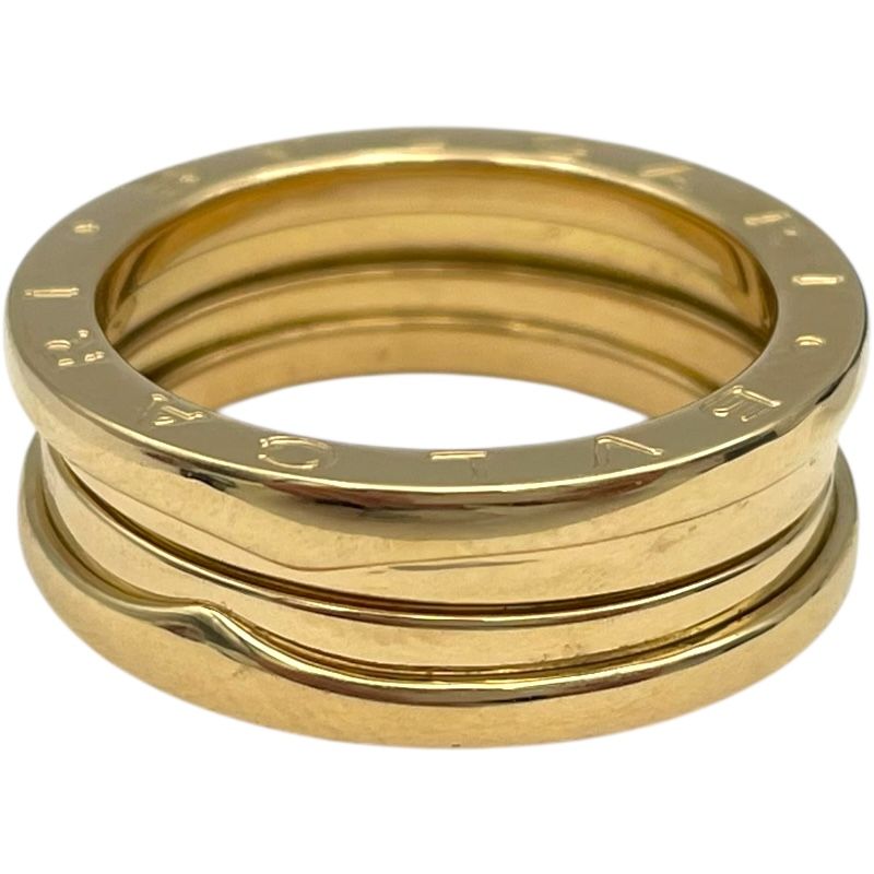 ブルガリ BVLGARI ビーゼロワンリング3バンド S ゴールド 750 ジュエリー