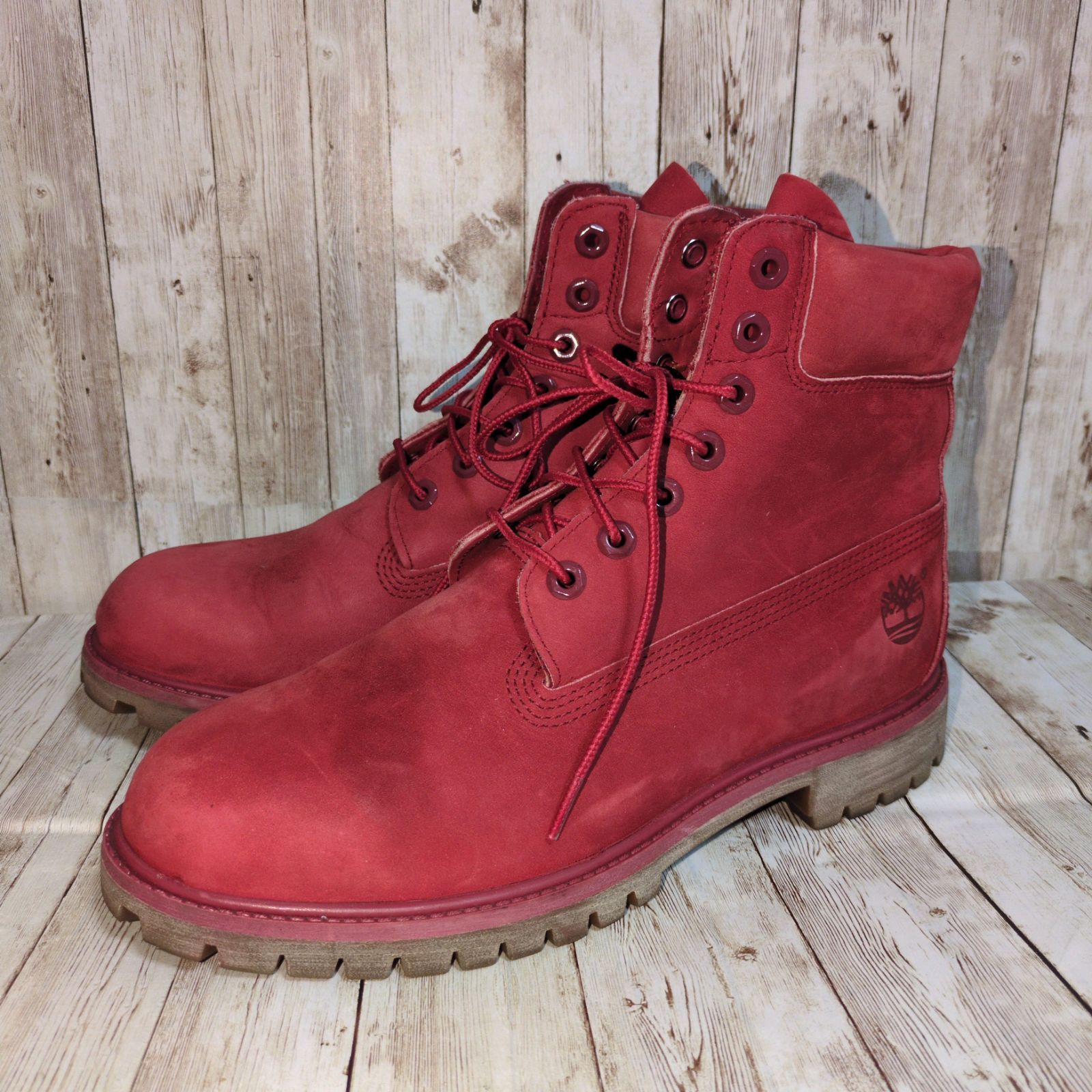 Timberland】ティンバーランド☆6インチプレミアムブーツ☆A1149☆赤