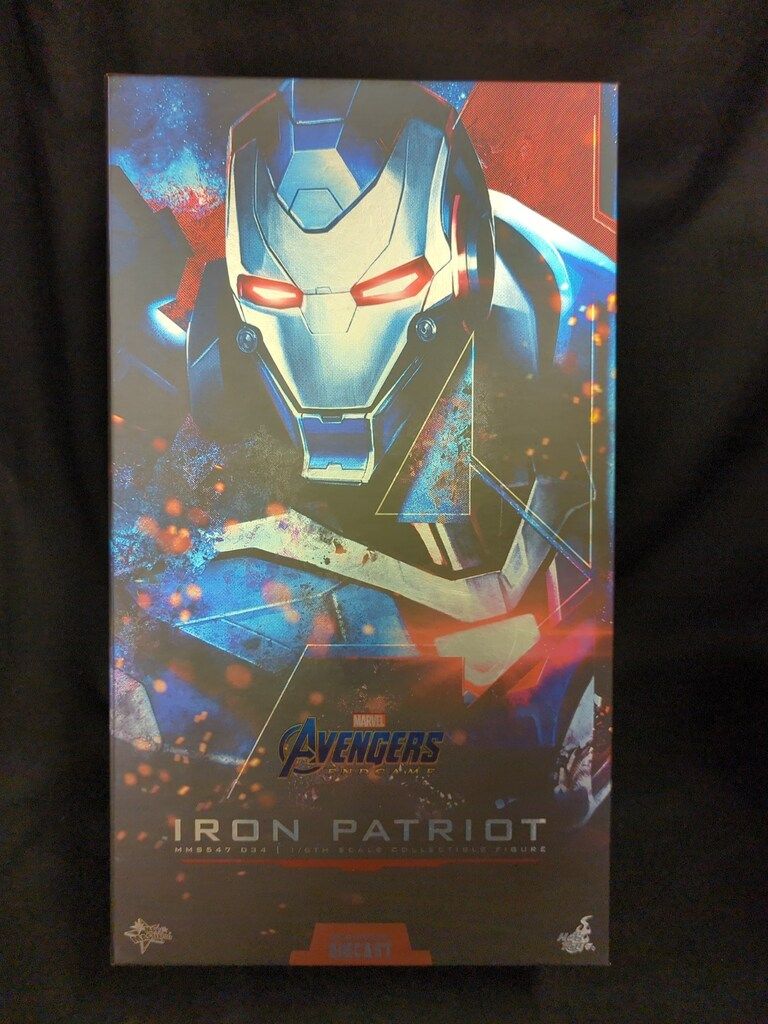 HOTTOYS MOVIE MASTERPIECE DIECAST IRON PATRIOT MMS547D3