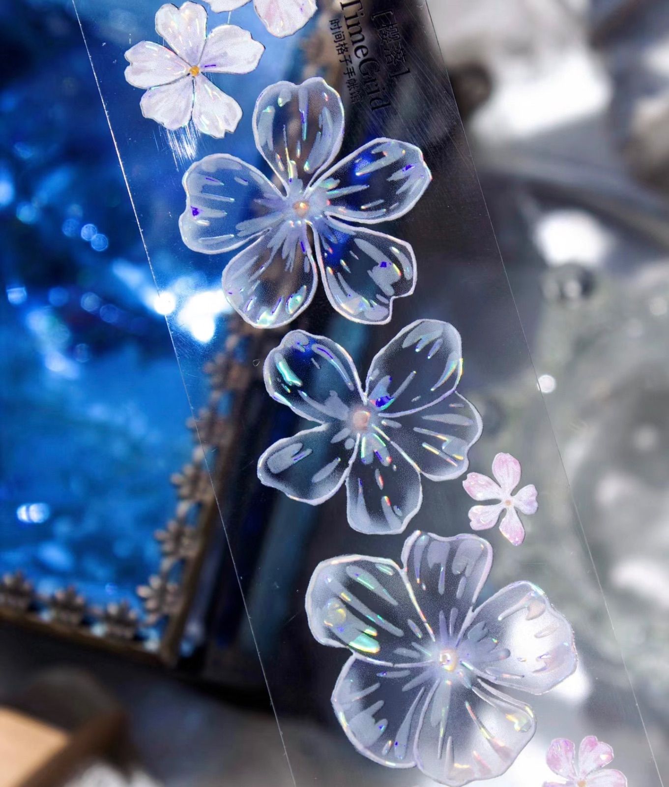 2510122 櫻落 海外マスキングテープ巻き売り フラワー花 - メルカリ