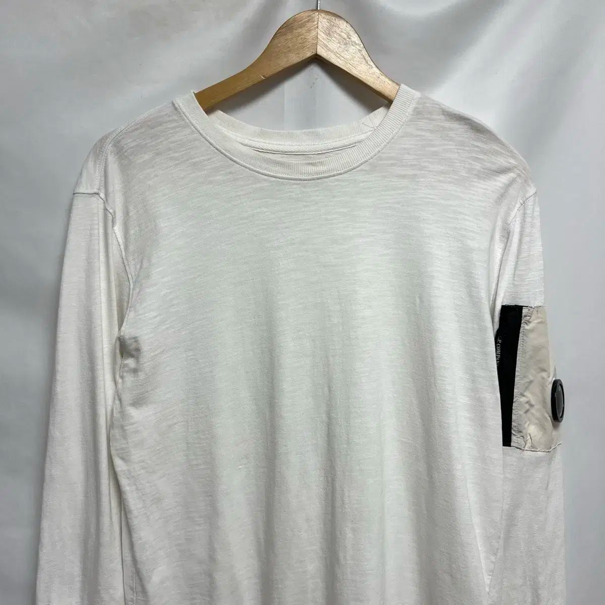 100 C.P. COMPANY シーピーカンパニー 白 ゴーグル ロングスリーブ