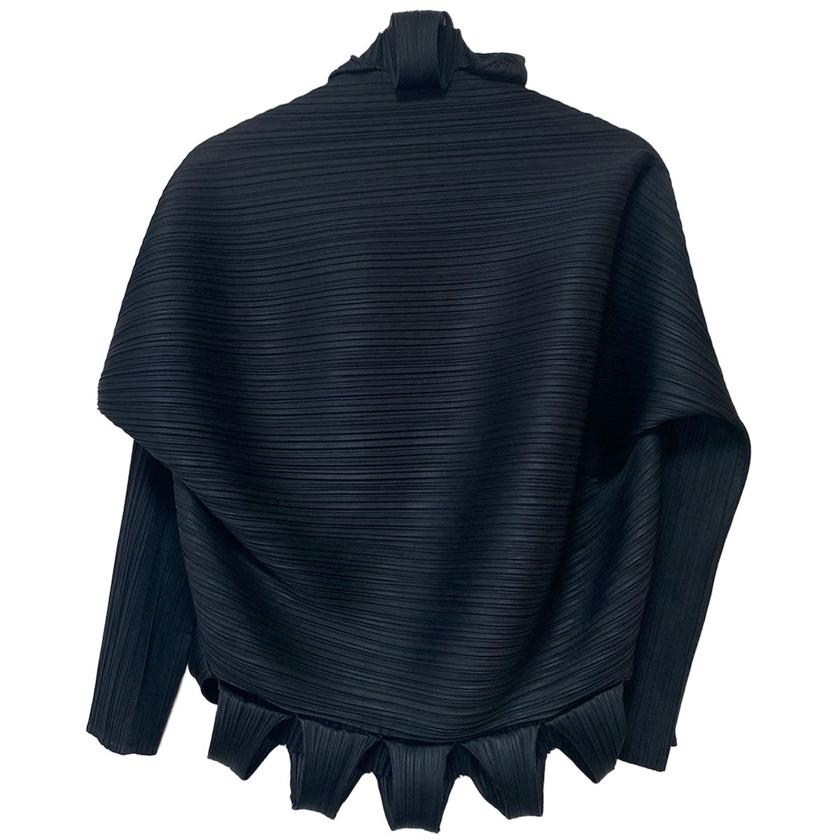 PLEATS PLEASE(プリーツプリーズ) ボレロ サイズF レディース - 黒