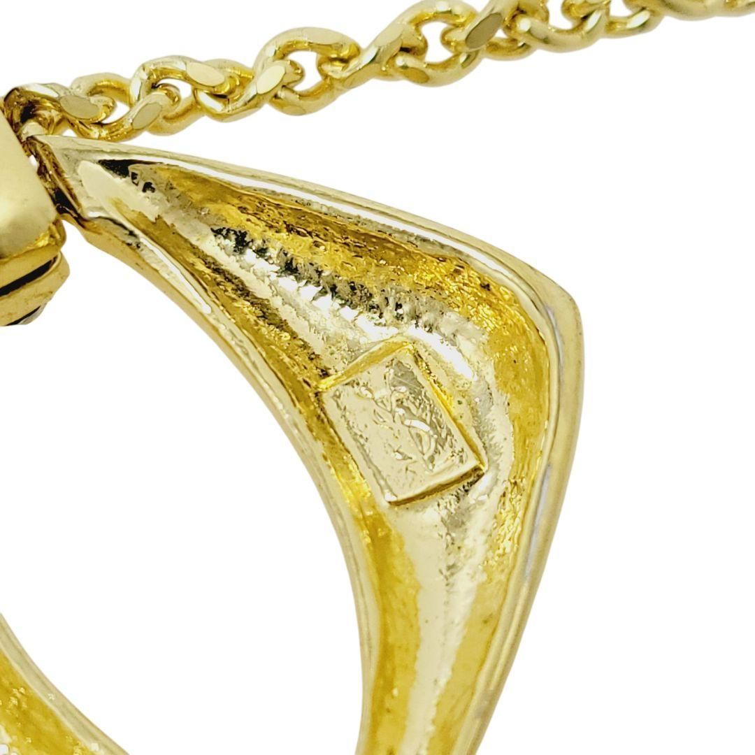 YVES SAINT LAURENT ロングネックレス ラインストーン ゴールド MERCADOAVALIA_COM_BR