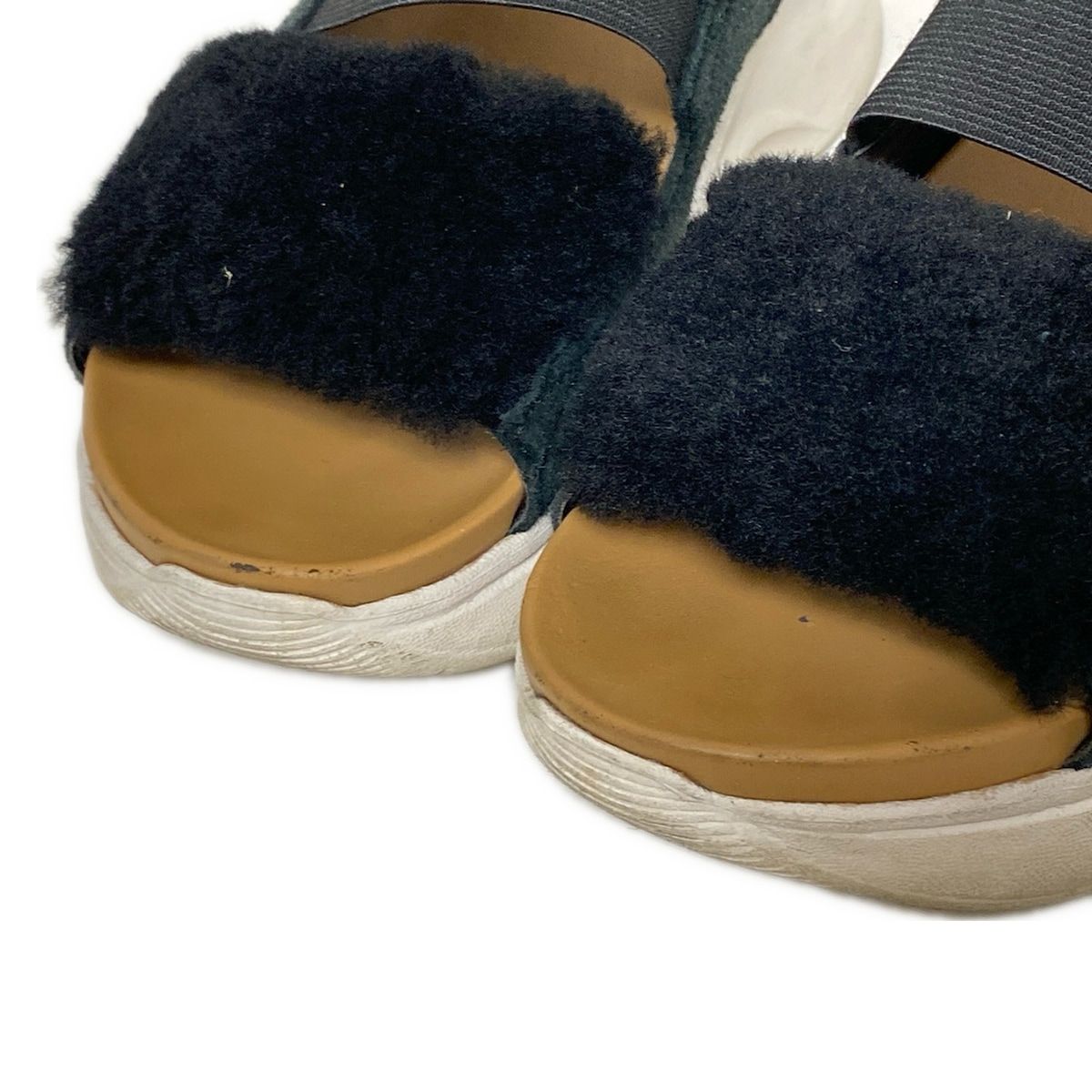  UGG アグ サンダル 24 レディース シルバーレイク2 1119771 黒 ムートン サンダル サンダル ミュール