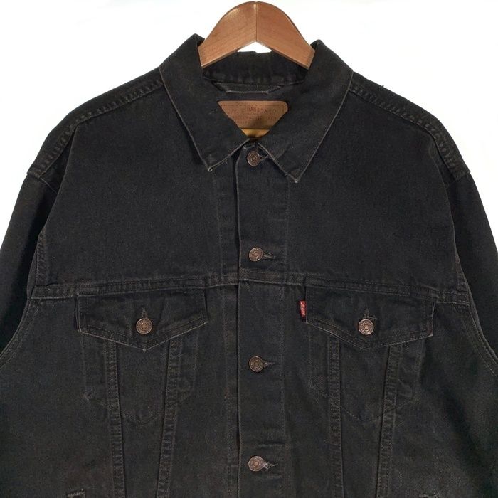 90's Levi's リーバイス 70507-4159 ブラックデニムトラッカー
