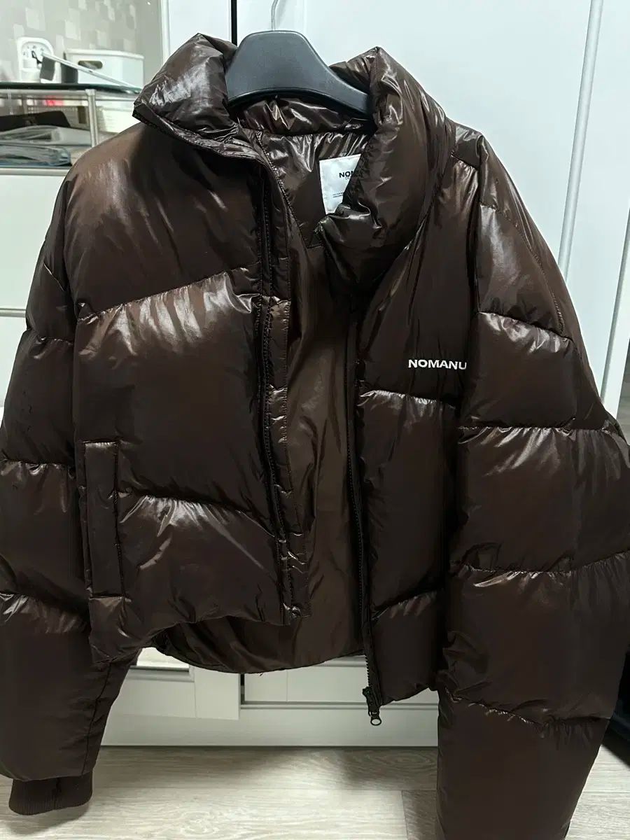 ノーマニュアル スカディダックダウン グースダウン ブラウン xs