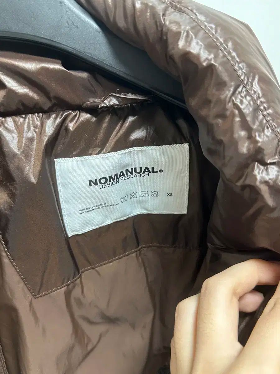 ノーマニュアル スカディダックダウン グースダウン ブラウン xs GULLKHAN_COM