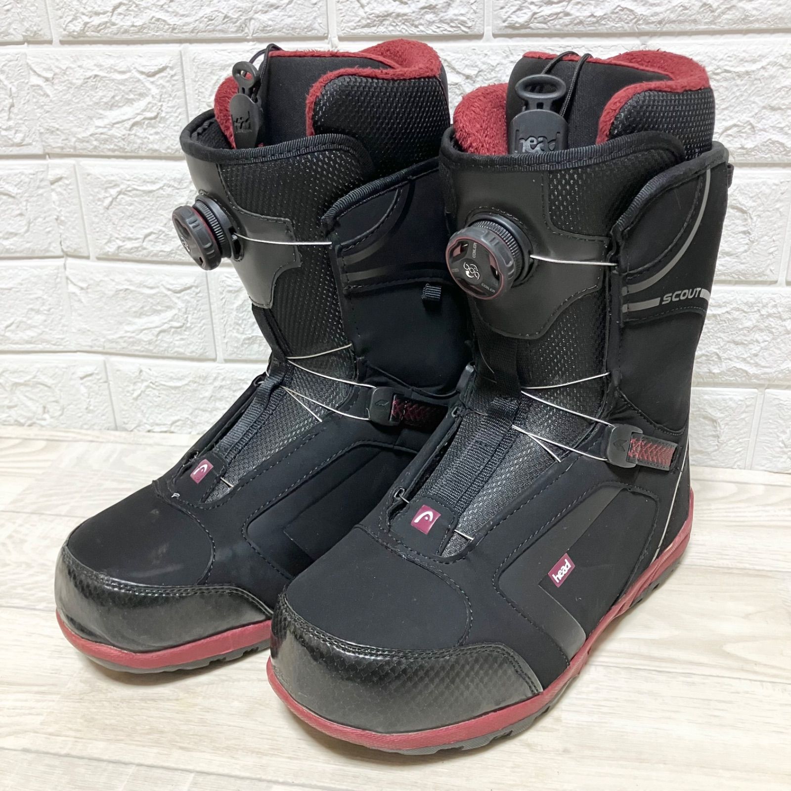 ヘッド 26.5cm head SCOUT ボア BOA スノボブーツ スノーボード ブラック