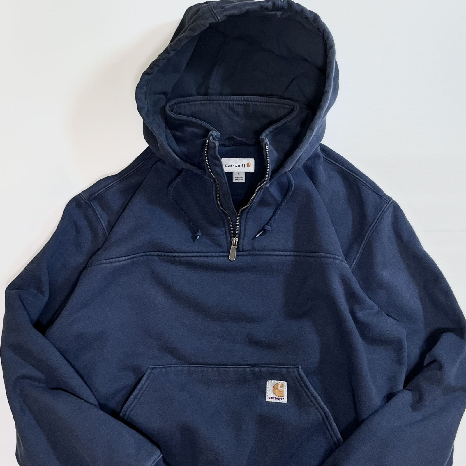 美フェード Carhartt カーハート K217 472 ヘビーウェイト ハーフ 