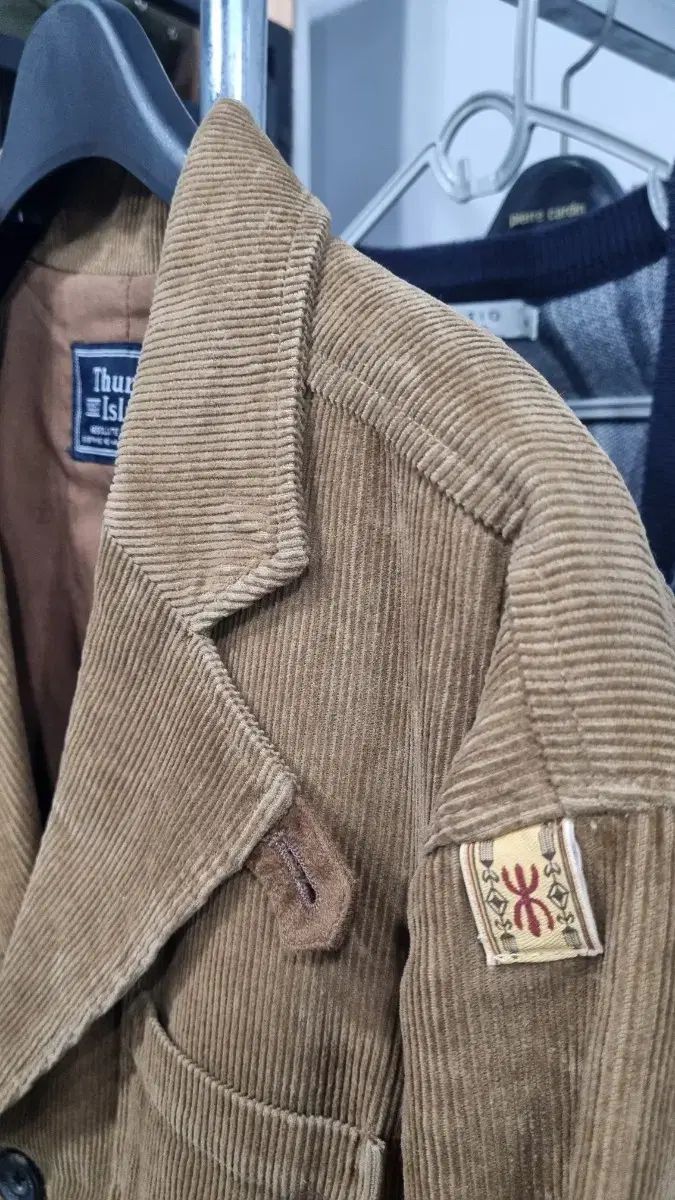Thursday Island メンズ ヴィンテージ コーデュロイ ブレザー 100 105適当