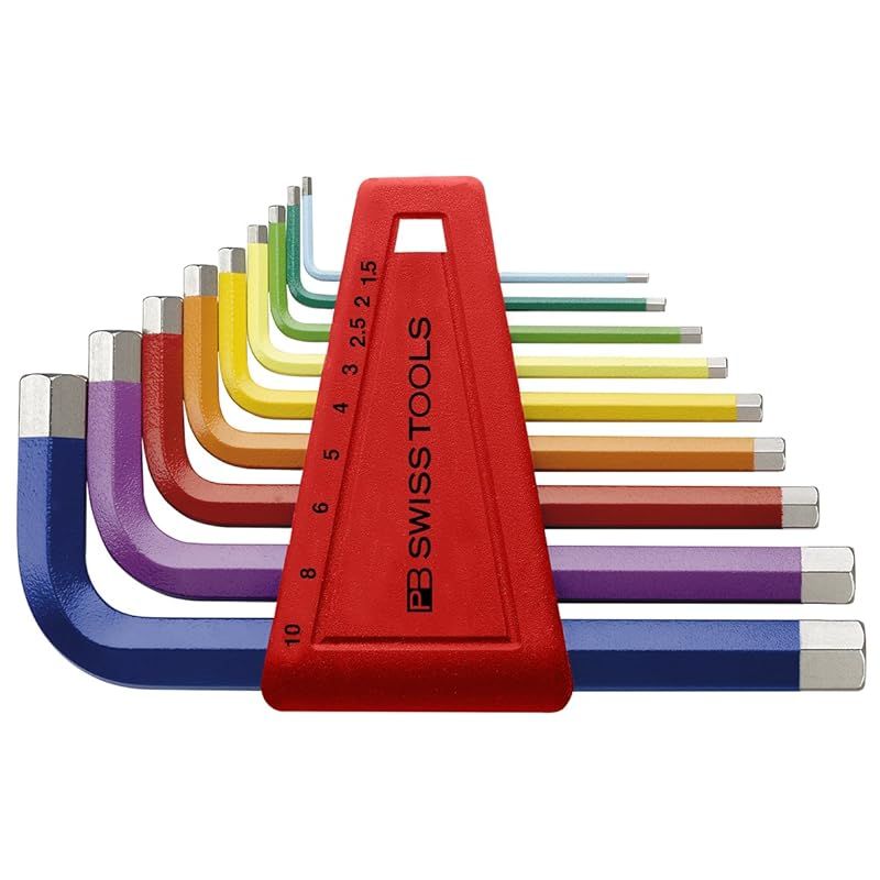 PB SWISS TOOLS PBピービー ホルダー付レインボーレンチセットパックナシ 210H-10RB 1