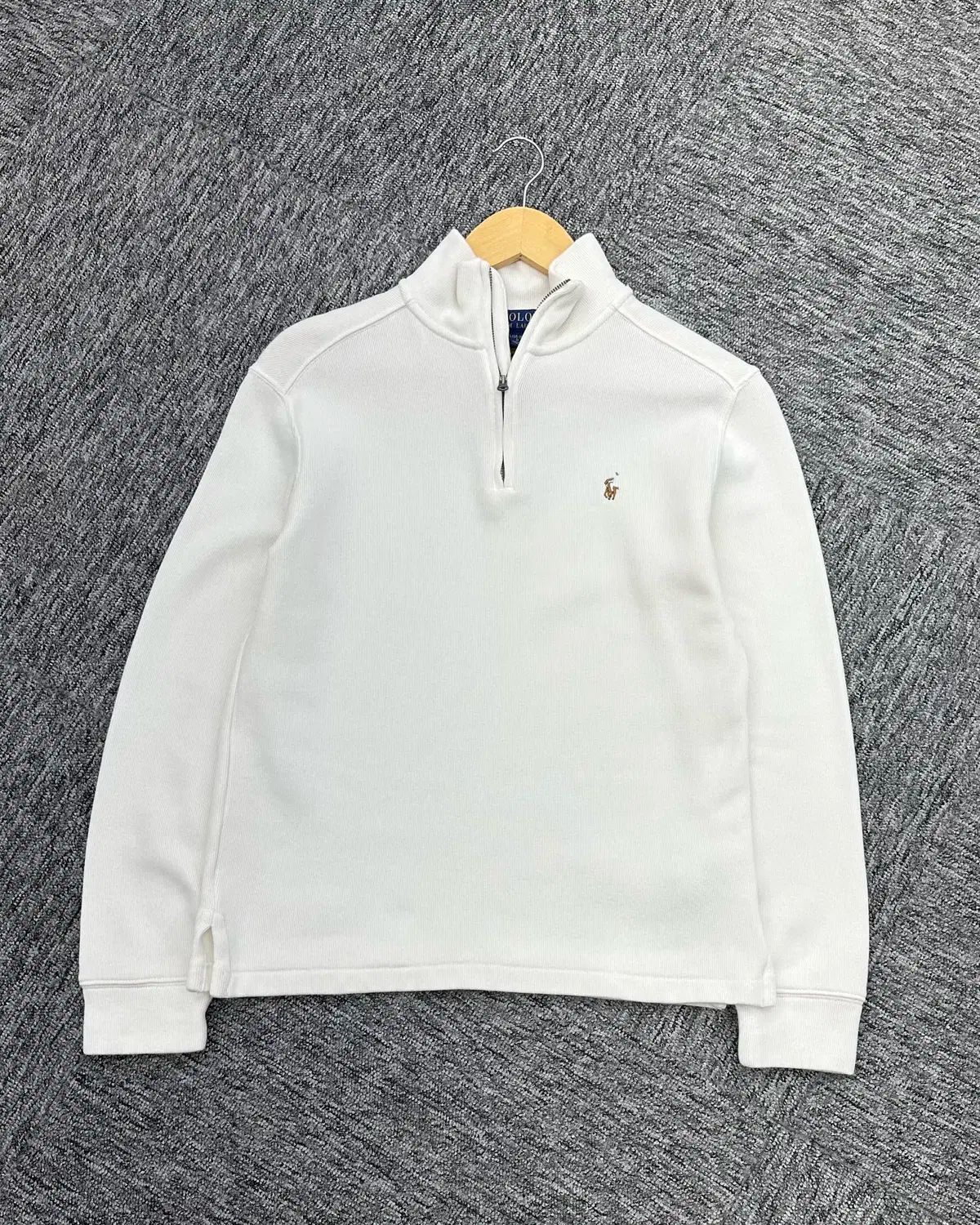 ポロ ハーフジップ