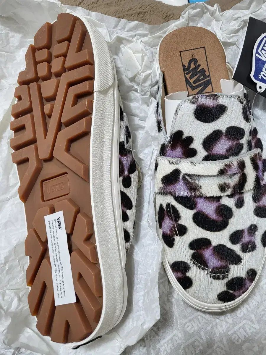 VANS ヴァンズ ヒョウ柄 レオパード ミュール