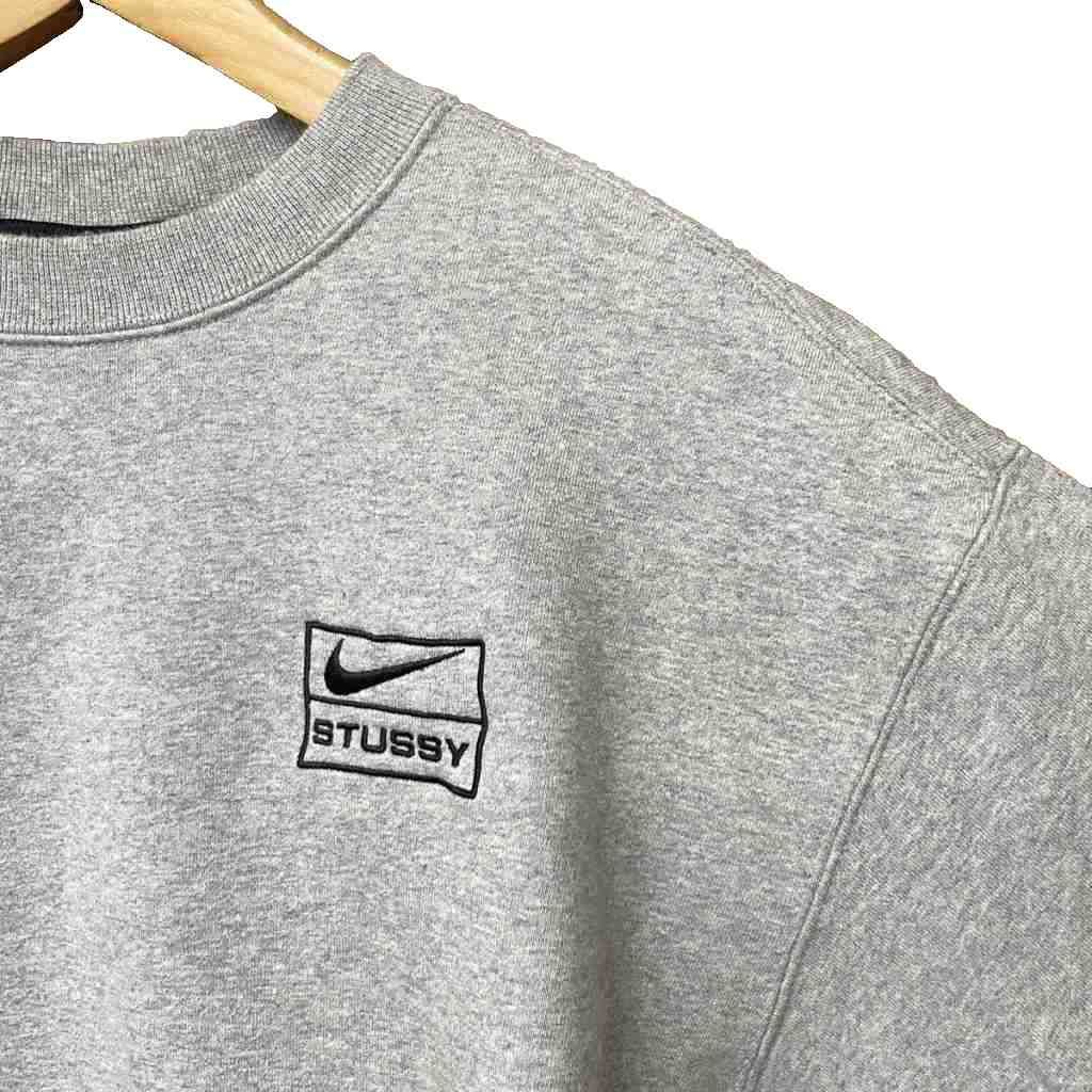 ナイキ NIKE × ステューシー STUSSY Fleece Crew フリース クルー 