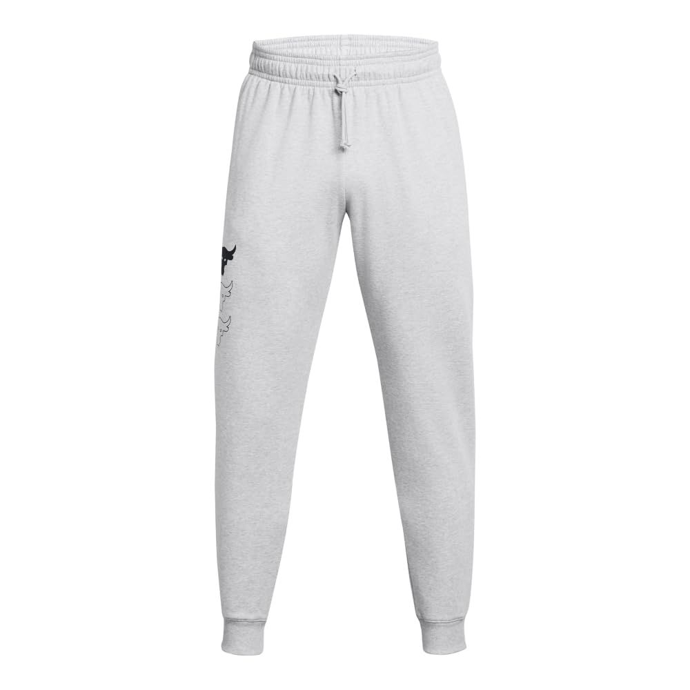 UNDER ARMOUR アンダーアーマー Pjt Rock LS Rvl Flc Jogger Mod Gray Medium Heather 011 ブラック Free Size