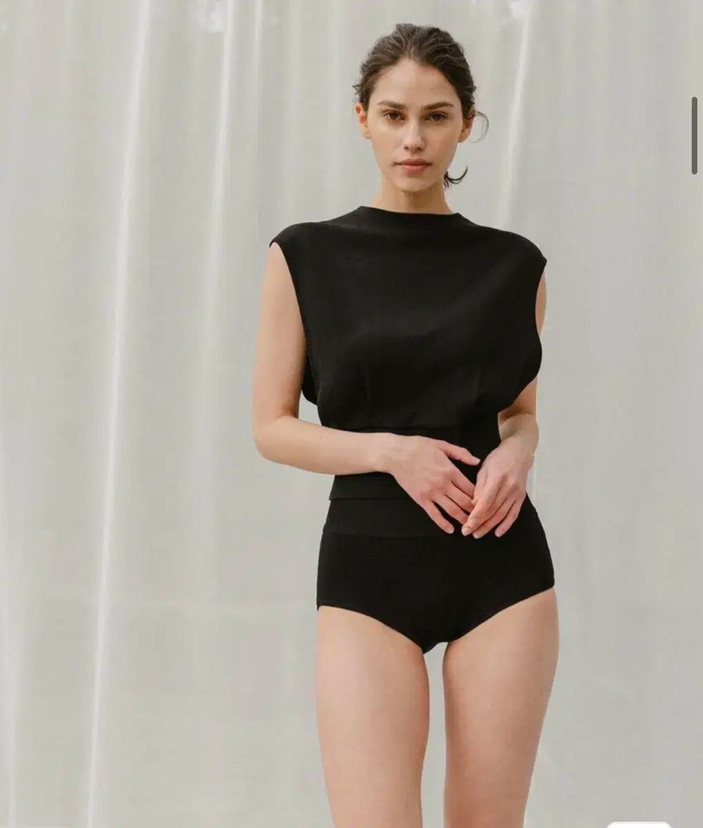 プラージュ ニット ハイネック Swim セット 水着 M