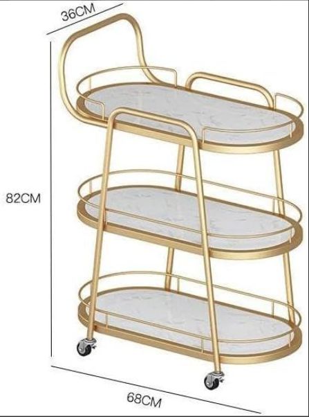 サービストロリー キッチントロリー 北欧風 業務用 抗菌 サービストロリー サービストロリー 3段 キャスター付き 収納 クッキングステーション 搬送トロリー レストラン ホテル レストランc MARWIL-DEMENAGEMENTS_CH