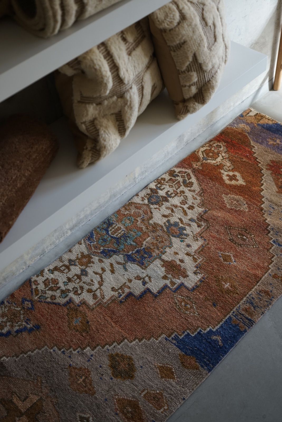 ランナーラグ ブラウン