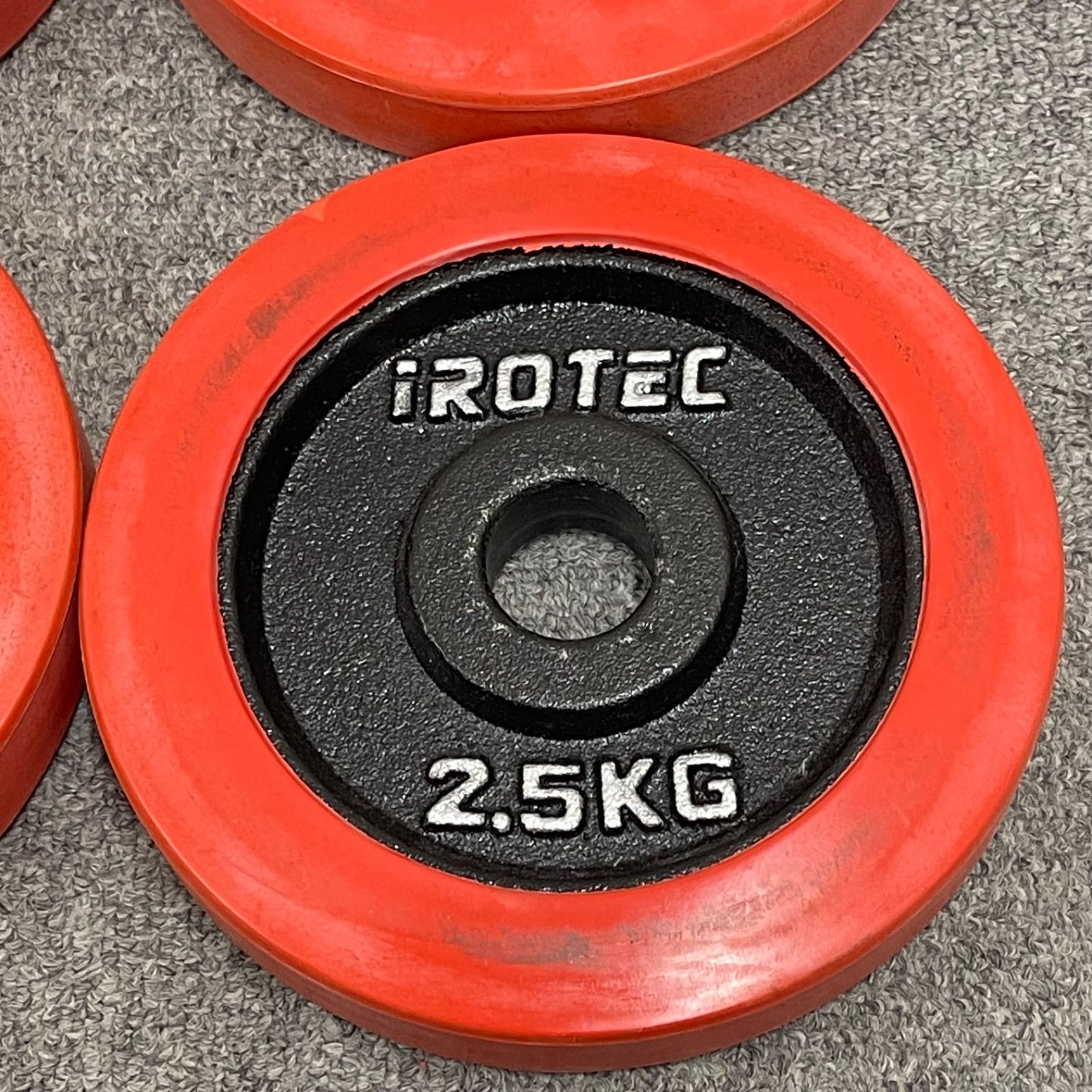 NPA】iROTEC アイロテック ダンベルプレート 2.5kg 4枚 10kg - メルカリ