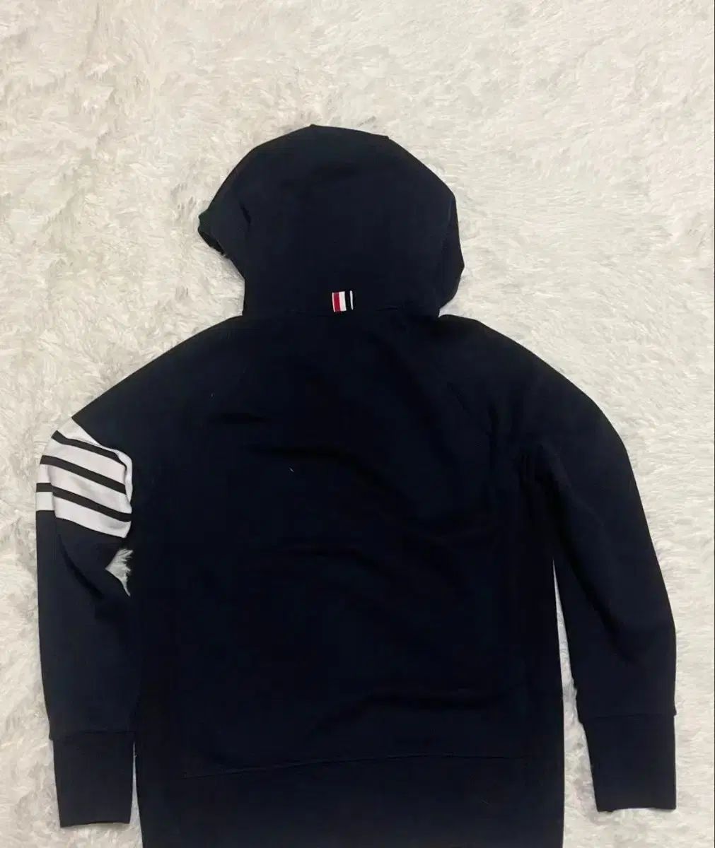 トム ブラウン ネイビー 3本線 WHO ジップアップ