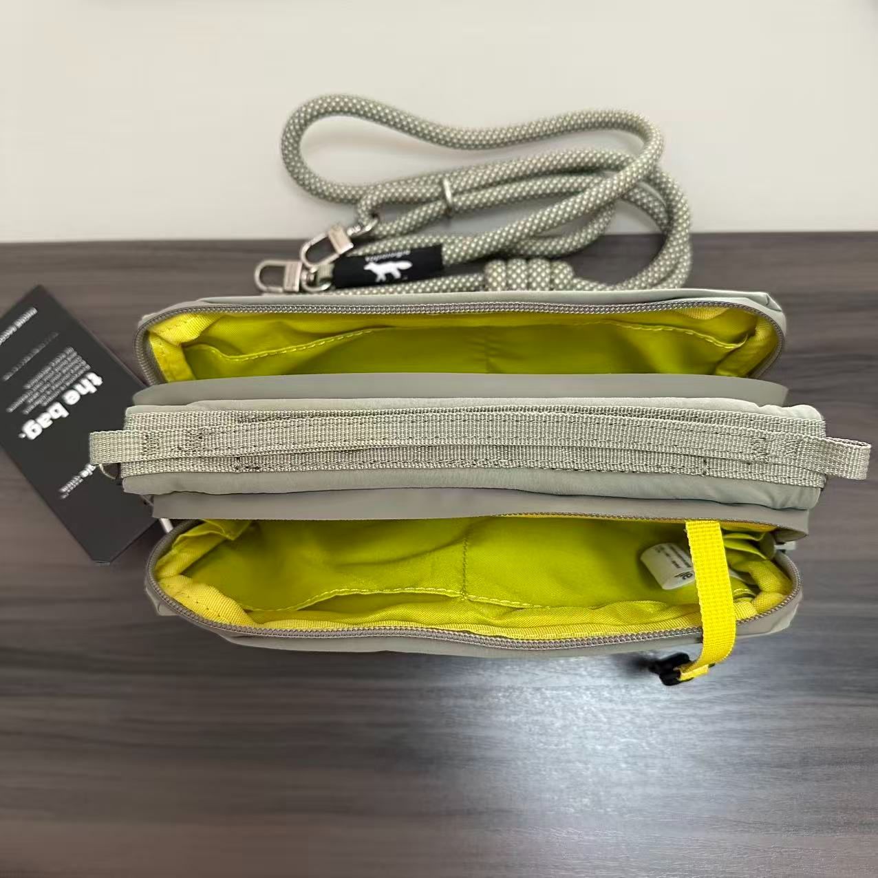 MAISON KITSUNE x TOPOLOGIE ポロジー メゾンキツネ ボトルサコッシュ