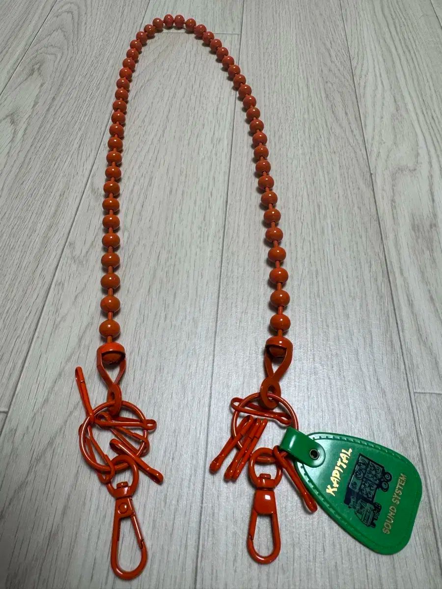 KAPITAL トラッカー チェーン オレンジ