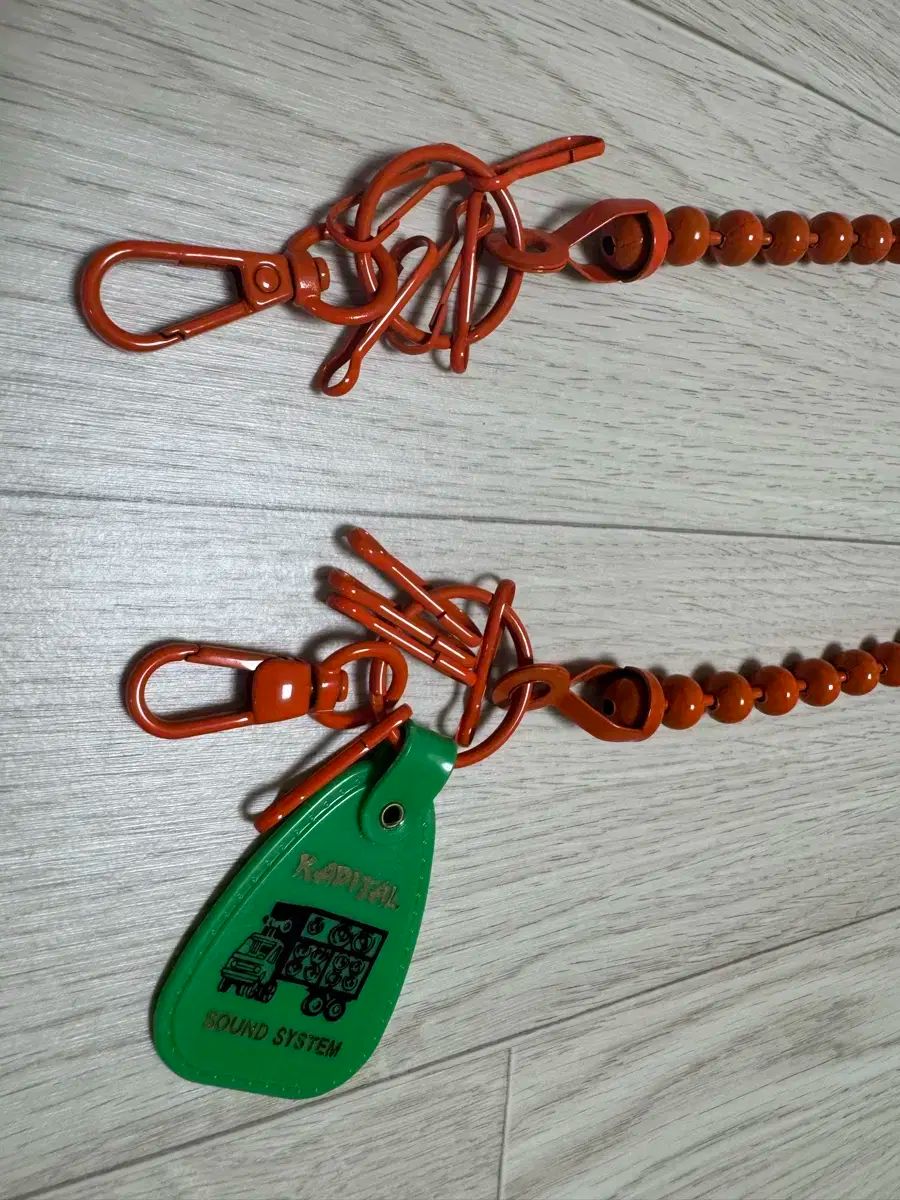 KAPITAL トラッカー チェーン オレンジ