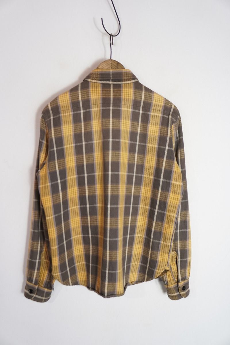 TENDERLOIN テンダーロイン T-HEAVY FLANNEL SHT チェック柄 長袖 フランネル シャツ アーカイブ サイズS 1026P
