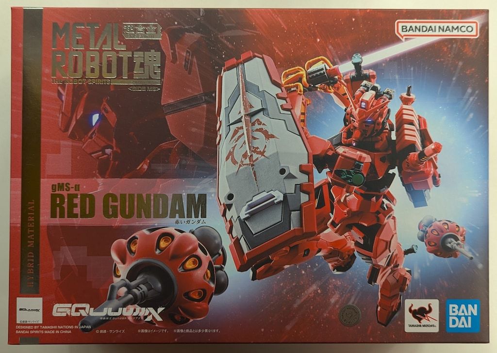 BANDAISPIRITS METAL ROBOT魂<SIDE MS> 機動戦士Gundam GQuuuuuuX 赤い
