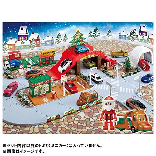 タカラトミー トミカ トミカタウン DXセット サンタクロース トナカイバス付き ミニカー 車 おもちゃ プレゼント