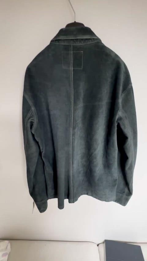 RRL Indigo Suede Choa Jacket KANDAIZUMI_COM