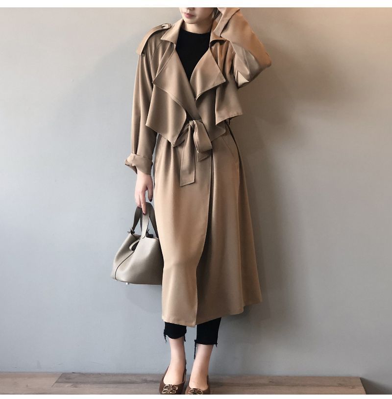 トレンチコート コート レディース 春 秋冬 スプリングコート ロングコート ロングカーディガン 羽織り 薄手 トレンチ アウター ジャケット カーディガン ロング デザイン 大きいサイズ きれいめ カジュアル