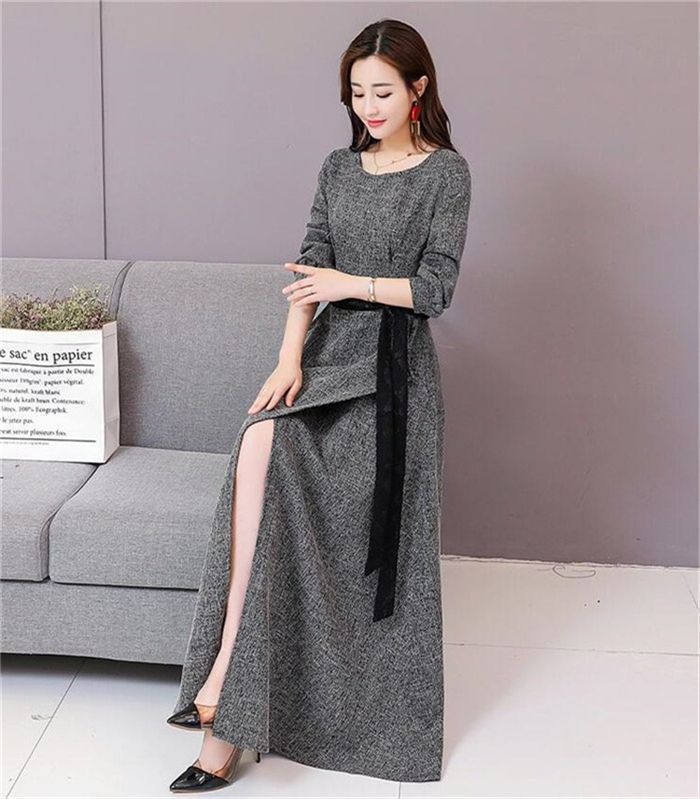 マキシワンピース レディース ロングワンピース パーティードレス 結婚式 ワンピース キレイめ ドレス フォーマル マキシ 秋冬 秋物 上品 オシャレ パーティー 入園式 卒業会 入学式