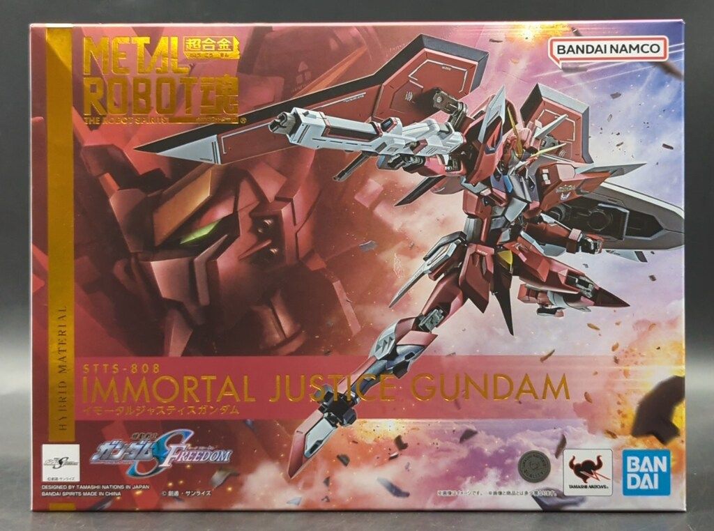 BANDAI SPIRITS L ROBOT魂  SIDE MS  機動戦士ガンダムSEED FREEDOM イモータルジャスティスガンダム