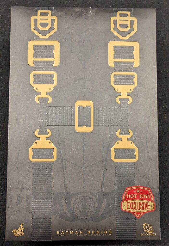 HOTTOYS MOVIE MASTERPIECE BATMAN BLUCE WAYNE BAT SUITS BEGINS VERION MMS155