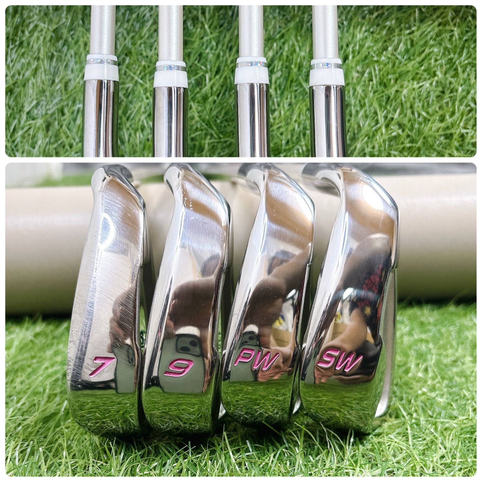 FILA レディースゴルフセット 8本 初心者 ハーフセット コースデビュー L フィラゴルフ レディースゴルフ 8本 キャディバッグ付き フレックスL