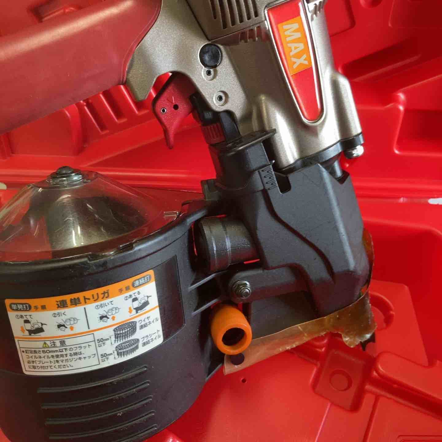 MAX 高圧エア釘打ち機