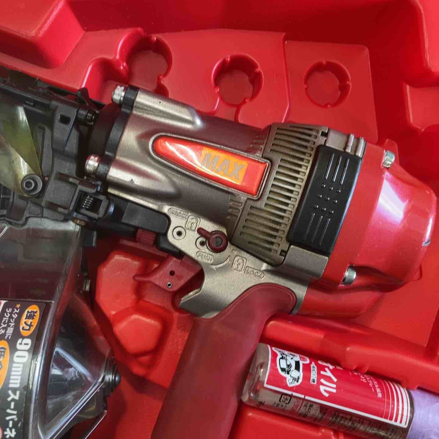 MAX 高圧エア釘打ち機