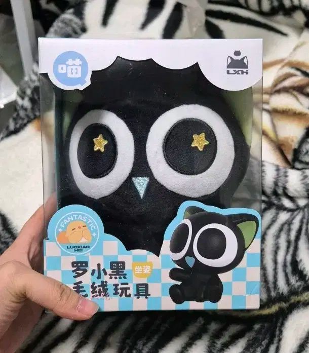 나소흑전기 チュール 小黒 猫 ぬいぐるみ