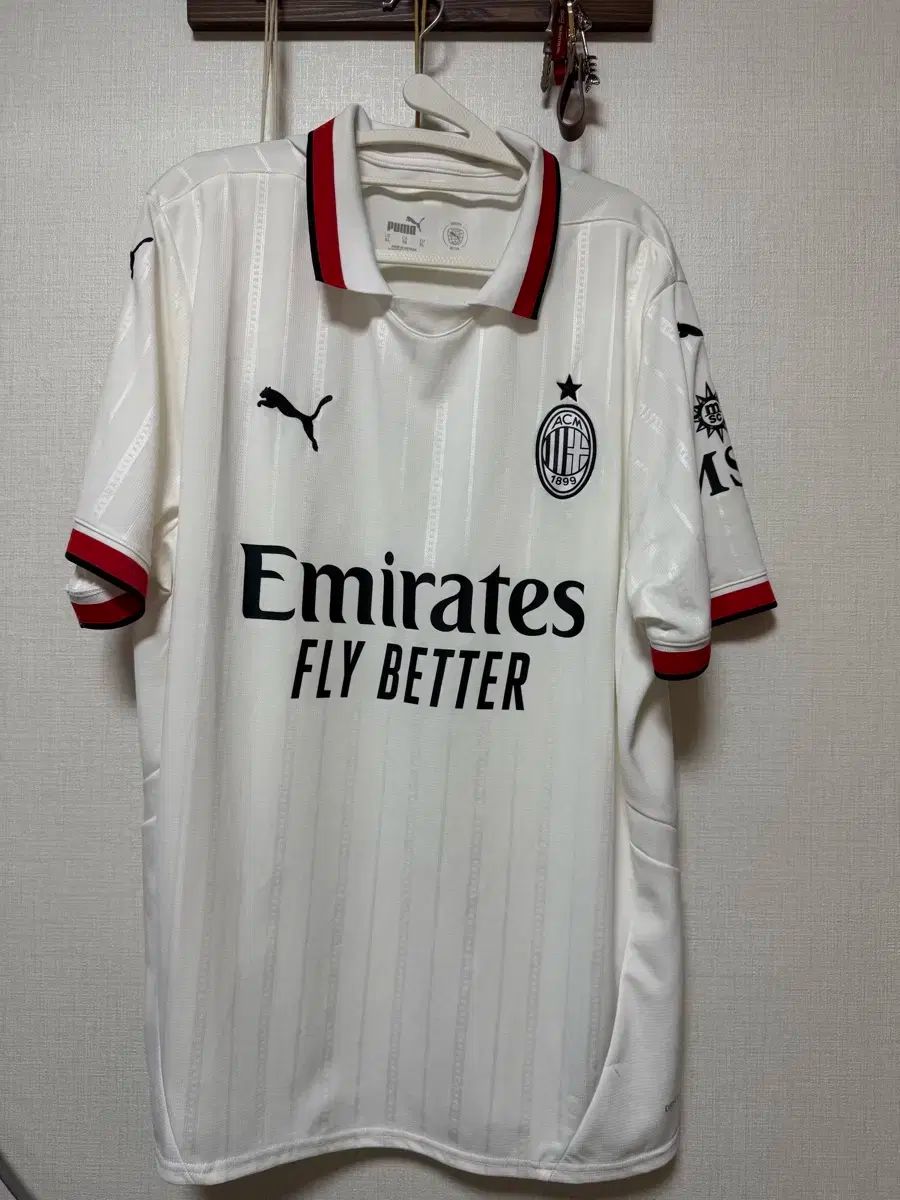 ACミラン 24 25 アウェー 半袖 XL